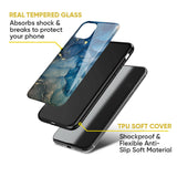 Blue Cool Marble Glass Case for Nothing Phone 2