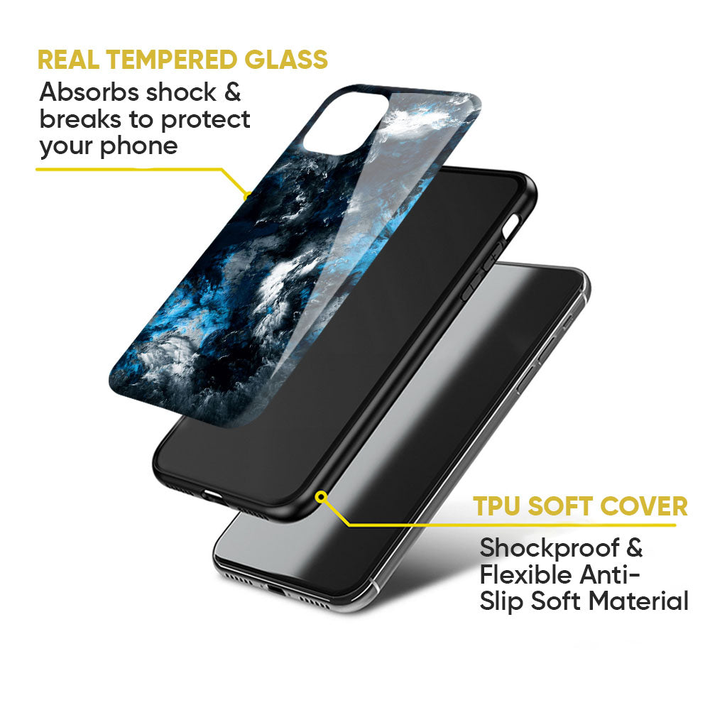 Cloudy Dust Glass Case for Nothing Phone 2