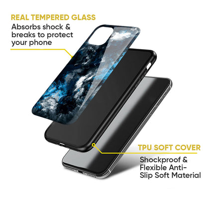 Cloudy Dust Glass Case for Nothing Phone 2