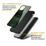 Green Leather Glass Case for Nothing Phone 2