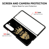 King Life Glass Case for Samsung Galaxy Z Fold5 5G