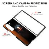 Angry Eagle Glass Case for Samsung Galaxy Z Fold5 5G