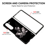 Gambling Problem Glass Case for Samsung Galaxy Z Fold5 5G