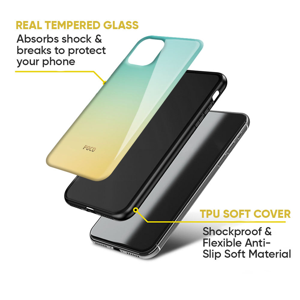 Cool Breeze Glass case for Poco X5 Pro 5G