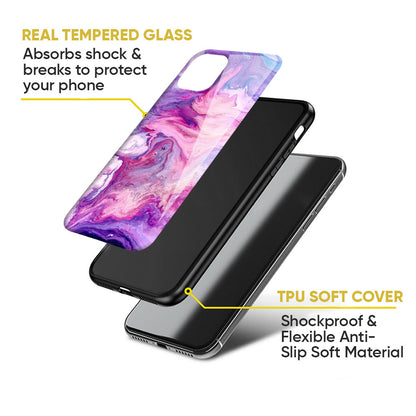 Cosmic Galaxy Glass Case for Poco X5 Pro 5G