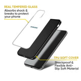 Arctic White Glass Case for Samsung Galaxy A34 5G