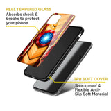 Arc Reactor Glass Case for Samsung Galaxy A34 5G