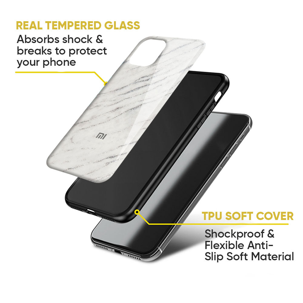 Polar Frost Glass Case for Redmi Note 12 5G