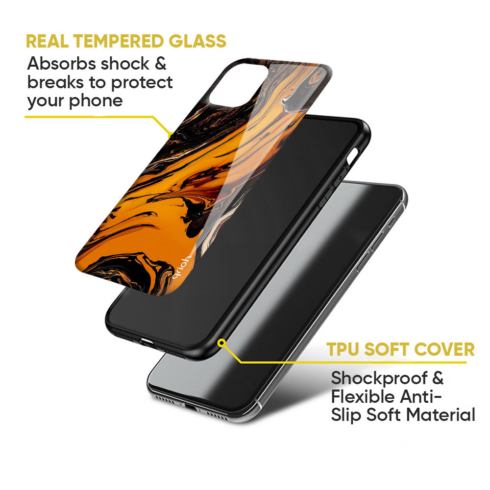 Secret Vapor Glass Case for Redmi Note 12 5G