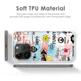 Happy Doodle Soft Cover for iPhone 11