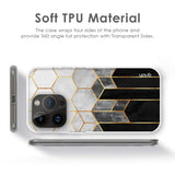 Hexagonal Pattern Soft Cover for iPhone SE