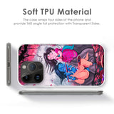 Radha Krishna Art Soft Cover for iPhone 5