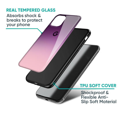 Purple Gradient Glass case for Google Pixel 8 Pro