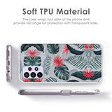 Retro Floral Leaf Soft Cover for IQOO 7
