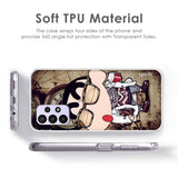 Nerdy Shinchan Soft Cover for Samsung S8 Plus