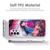 Radha Krishna Art Soft Cover for Oppo Reno 3