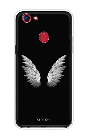White Angel Wings Oppo F7 Youth Back Cover