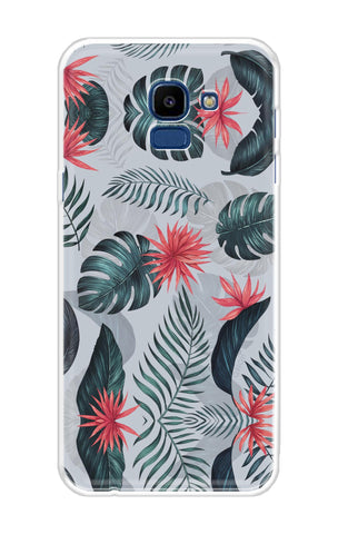 Retro Floral Leaf Samsung Galaxy ON6 Back Cover