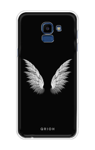 White Angel Wings Samsung Galaxy ON6 Back Cover