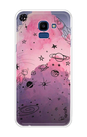 Space Doodles Art Samsung Galaxy ON6 Back Cover