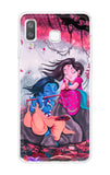 Radha Krishna Art Samsung Galaxy A8 Star Back Cover