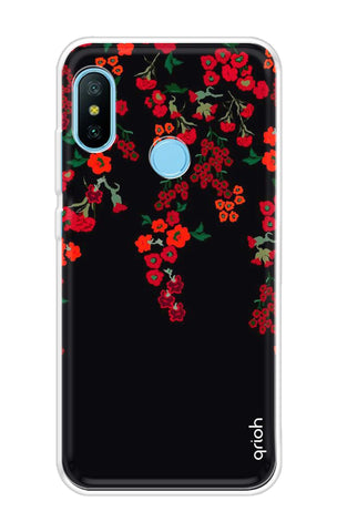 Floral Deco Xiaomi Redmi 6 Pro Back Cover