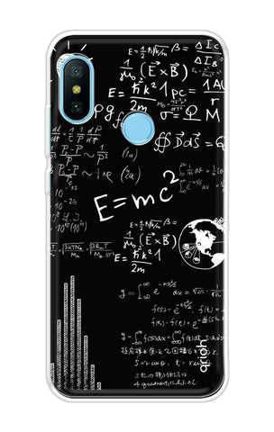 Equation Doodle Xiaomi Redmi 6 Pro Back Cover