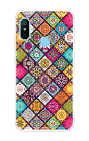 Multicolor Mandala Xiaomi Redmi 6 Pro Back Cover