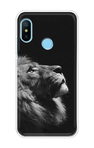 Lion Looking to Sky Xiaomi Redmi 6 Pro Back Cover