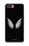 White Angel Wings Oppo A3s Back Cover
