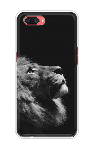 Lion Looking to Sky Oppo A3s Back Cover