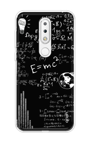 Equation Doodle Nokia 5.1 Plus Back Cover