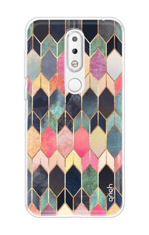 Shimmery Pattern Nokia 5.1 Plus Back Cover