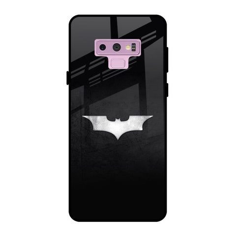 Super Hero Logo Samsung Galaxy Note 9 Glass Back Cover Online