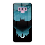 Cyan Bat Samsung Galaxy Note 9 Glass Back Cover Online