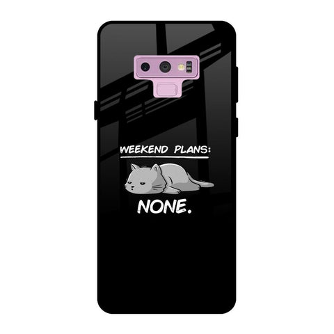 Weekend Plans Samsung Galaxy Note 9 Glass Back Cover Online