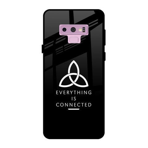 Everything Is Connected Samsung Galaxy Note 9 Glass Back Cover Online