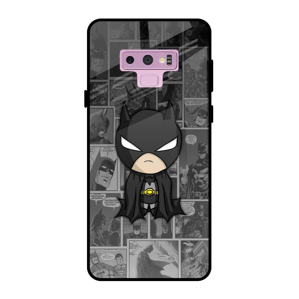 Cartoon Art Samsung Galaxy Note 9 Glass Back Cover Online