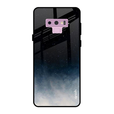Black Aura Samsung Galaxy Note 9 Glass Back Cover Online