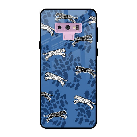 Blue Cheetah Samsung Galaxy Note 9 Glass Back Cover Online
