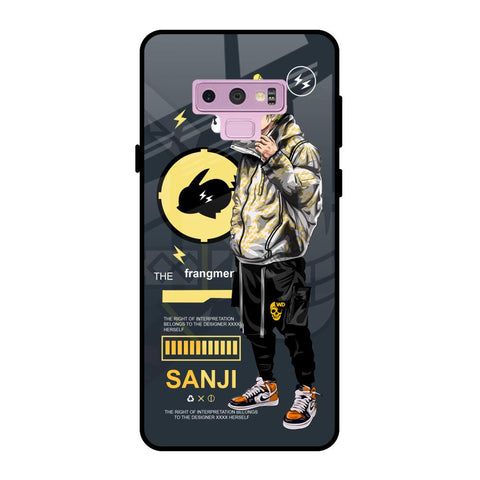 Cool Sanji Samsung Galaxy Note 9 Glass Back Cover Online