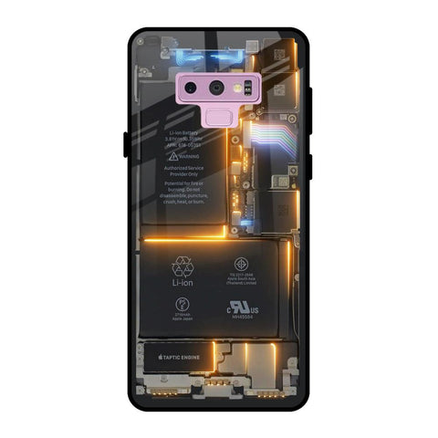 Glow Up Skeleton Samsung Galaxy Note 9 Glass Back Cover Online