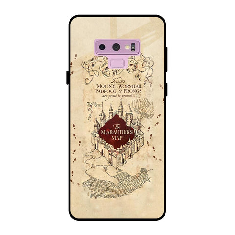 Magical Map Samsung Galaxy Note 9 Glass Back Cover Online