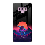 Retro Astronaut Samsung Galaxy Note 9 Glass Back Cover Online