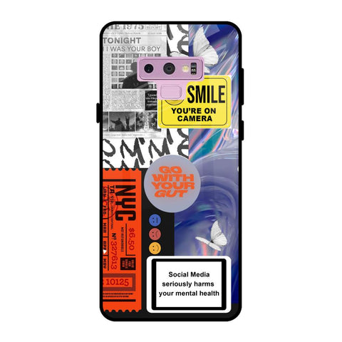 Smile for Camera Samsung Galaxy Note 9 Glass Back Cover Online
