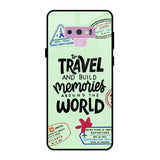 Travel Stamps Samsung Galaxy Note 9 Glass Back Cover Online