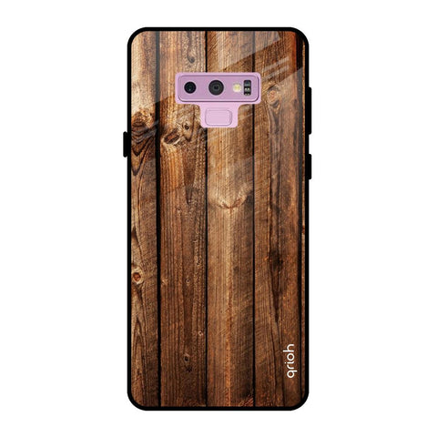 Timber Printed Samsung Galaxy Note 9 Glass Back Cover Online