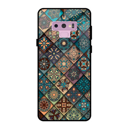 Retro Art Samsung Galaxy Note 9 Glass Back Cover Online