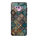 Retro Art Samsung Galaxy Note 9 Glass Back Cover Online