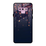 Falling Stars Samsung Galaxy Note 9 Glass Back Cover Online